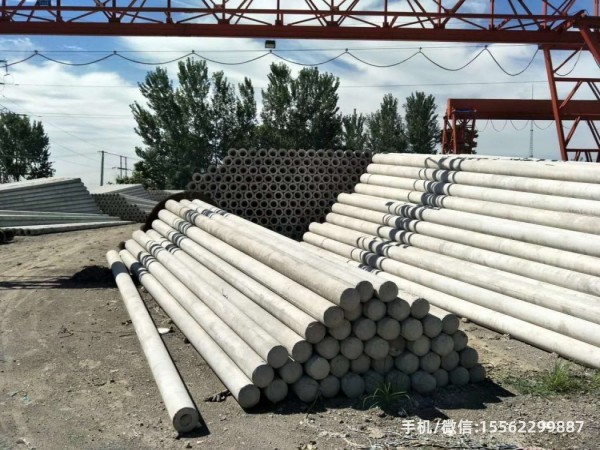 宁安190*10米非预应力水泥电线杆