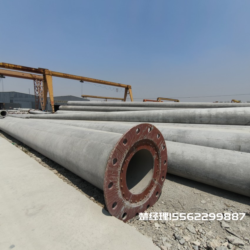 宁安12米无拉线电杆